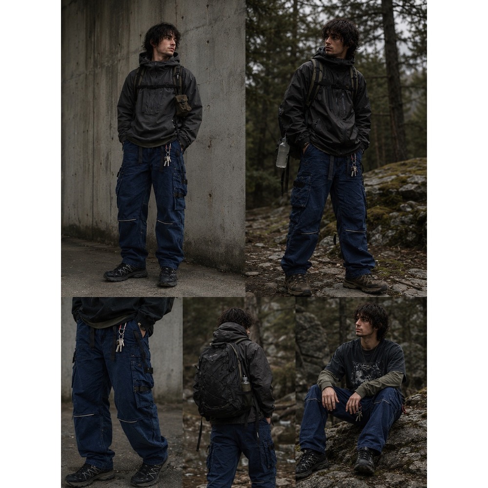 Mascot Workwear‎ Cordura Craftsman Pants Navy Blue Men's EU 54 (US 38x32)